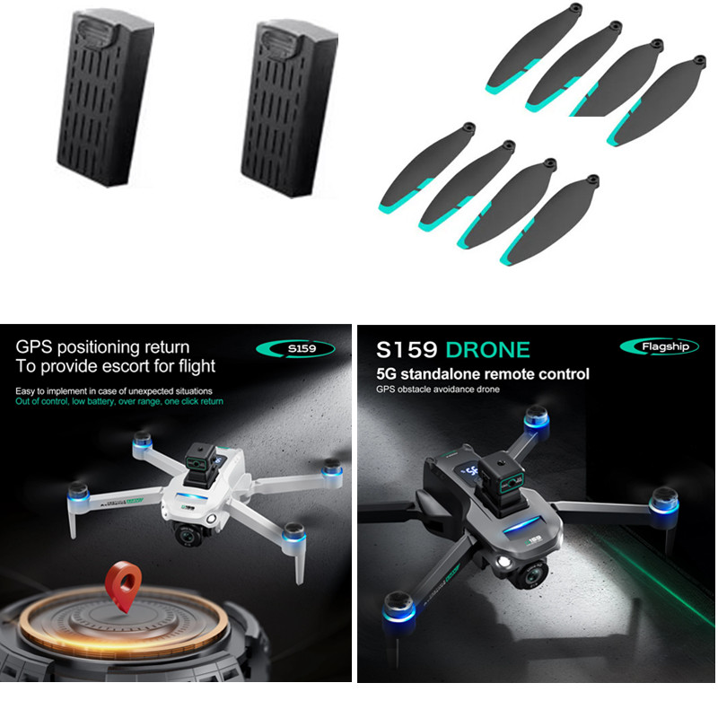 Drone Rc Gps S159 - S159 Drone Battery S159 Brushless RC