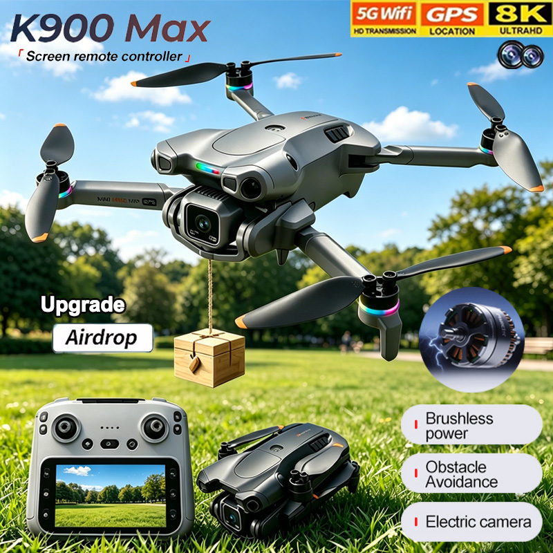 Drone Avion Rc - K900 Max FVP Drone 360° Laser