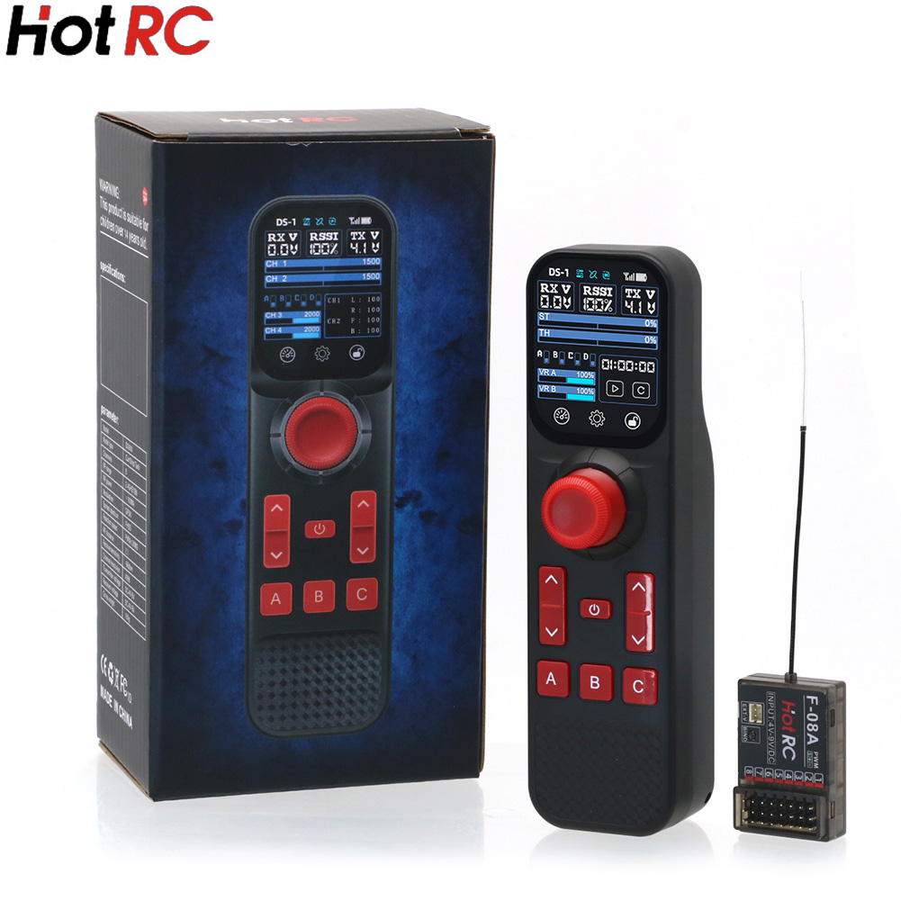 Joystick Rc Drone - Hotrc DS-800 2.4Ghz 8CH FHSS Remote