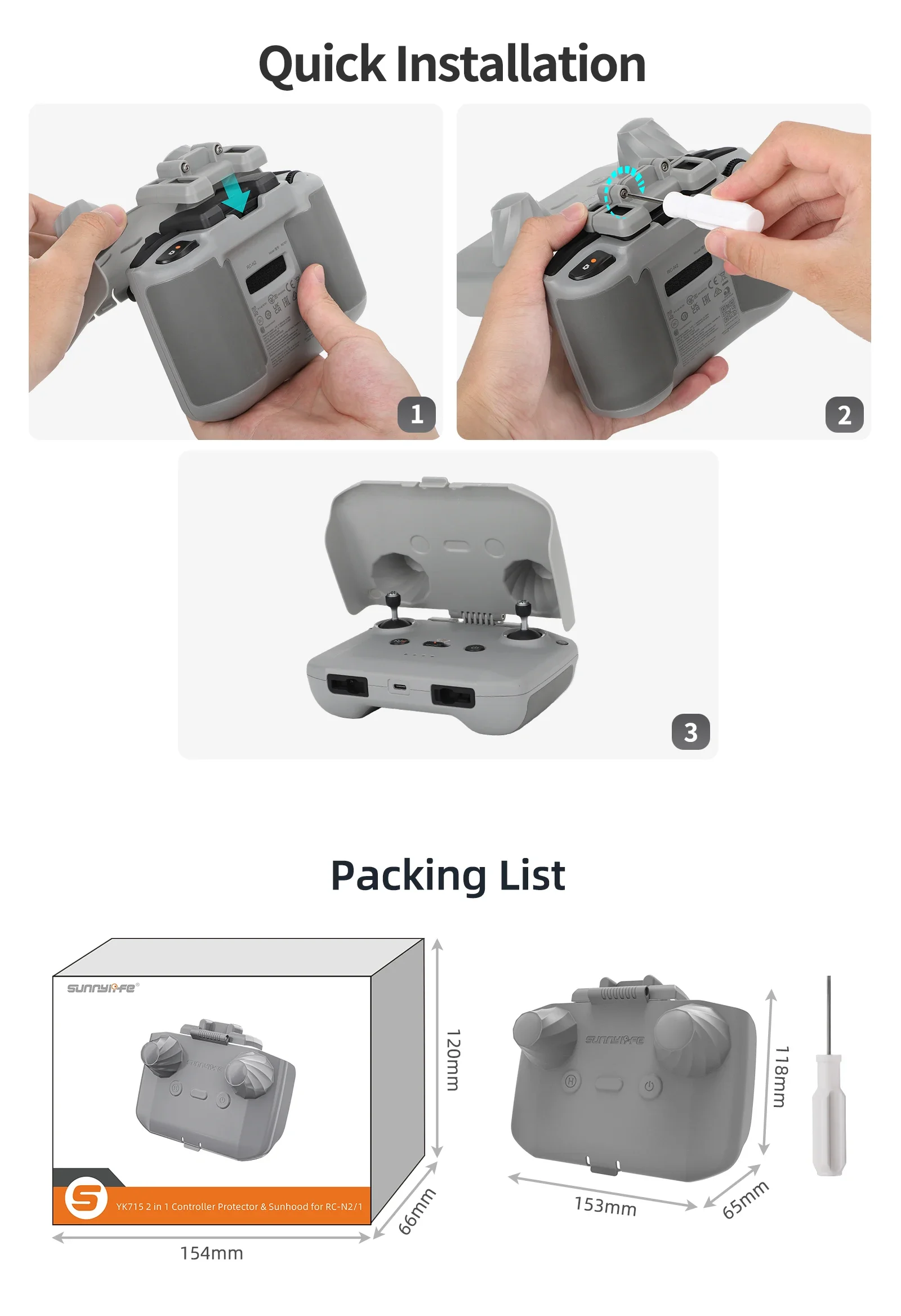 2 in 1 Controller Protector Su - Drone Dji Rc Pro review and price