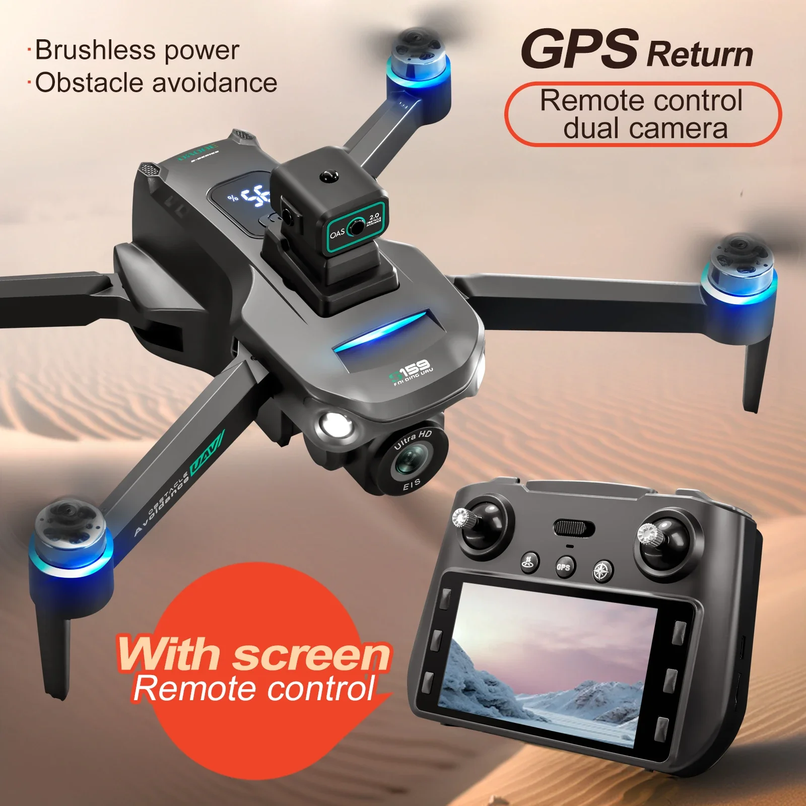 2024 S159 GPS Drone Profession - Drone Rc Gps S159 review and price