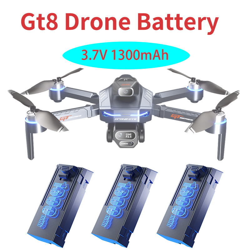 Original 3.7V 1300mAh GT8 Dron - Drone Gt8 Rc review and price