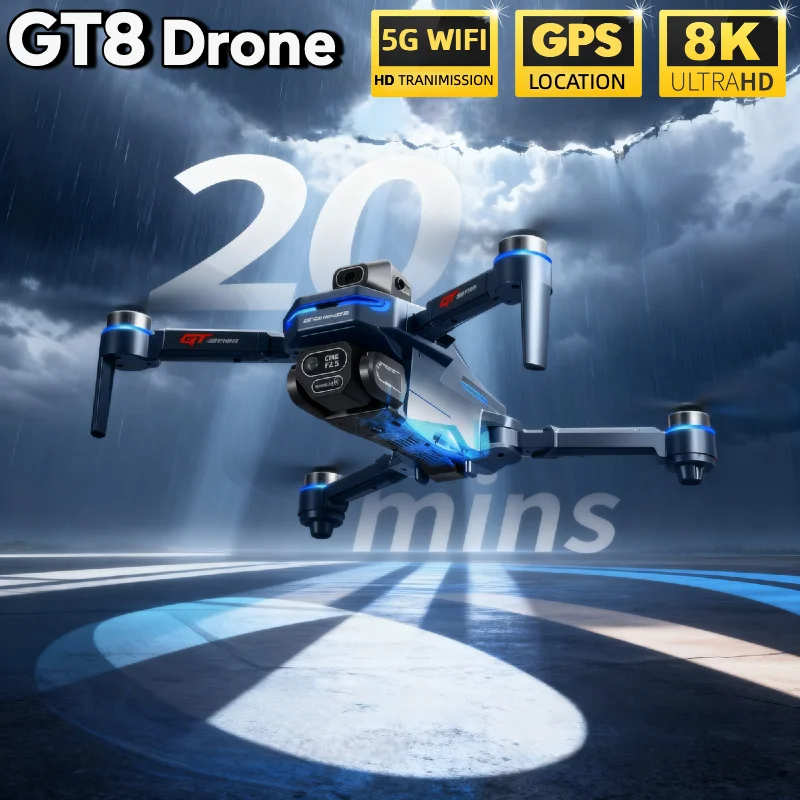 HOT For LSRC GT8 Drone 4K Prof - Drone Gt8 Rc review and price