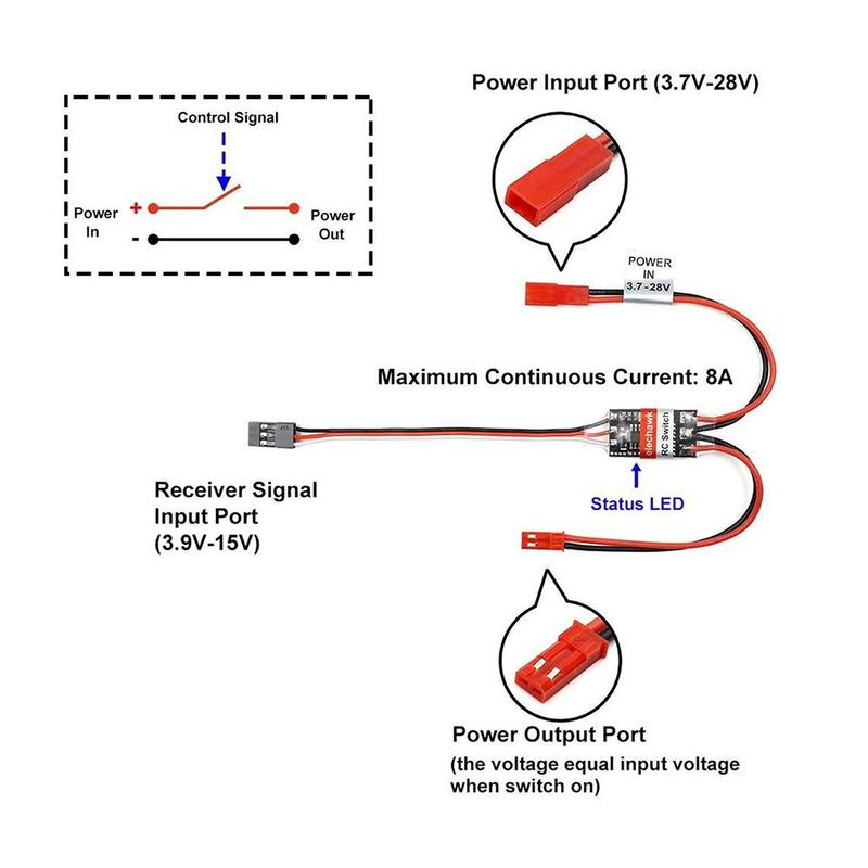 2-20A High Current Remote Cont - Drone Switch Rc review and price