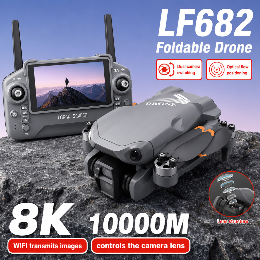 Aerial Photo LF682 Drone 8K HD - Drone Dji Rc Pro review and price