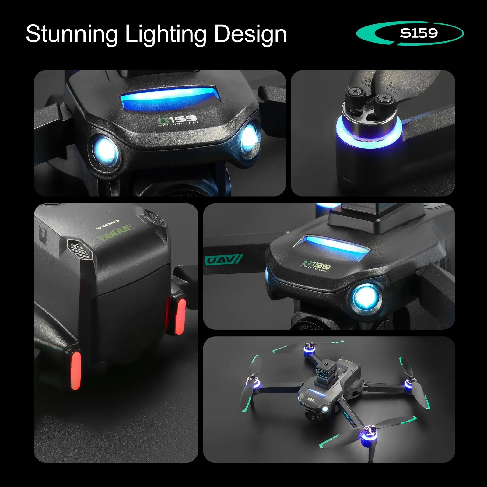 S159 GPS Drone Professional 8K - Drone Rc Gps S159 review and price