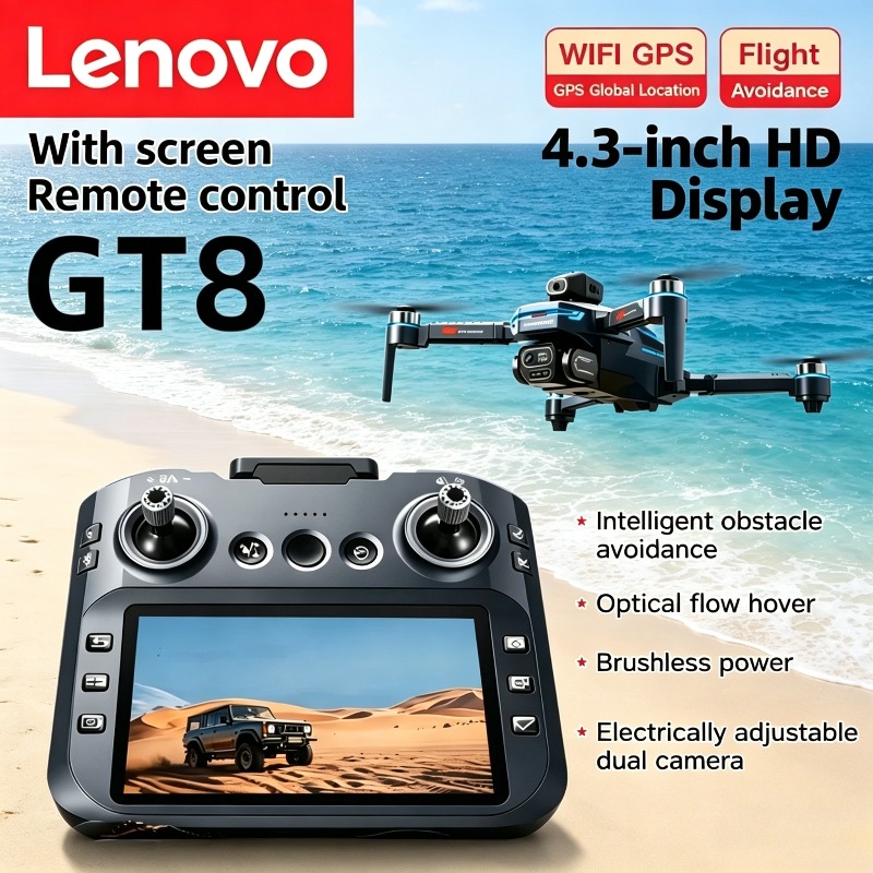 Lenovo GT8 8K GPS  Drone Profe - Drone Gt8 Rc review and price
