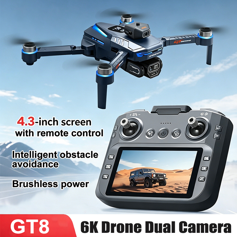 3.7V 1300mAh GT8 Drone 4.3inch - Drone Gt8 Rc review and price