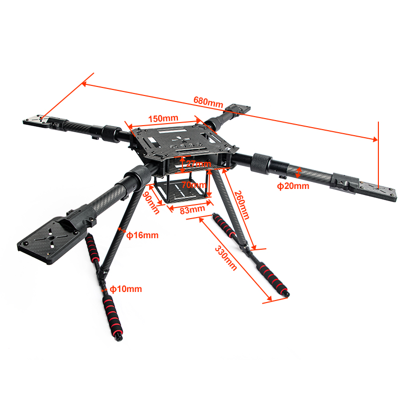 Carbon Fiber Folding Drone Fra - Carbon Fiber Drone Arm review and price